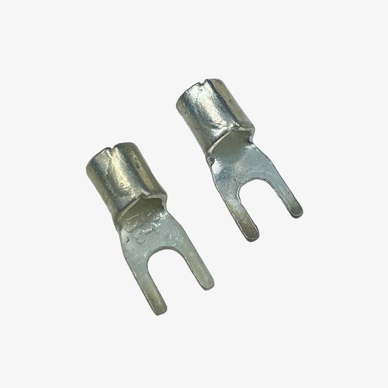 Non-Insulated Y-Spade Fork Terminal / Lugs (4.6mm) - Pack Of 2