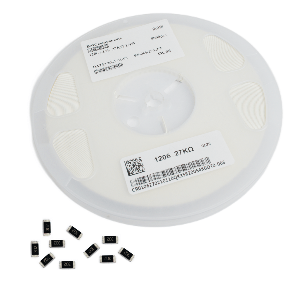 1k ohm (1001) 1% SMD Resistor 1206