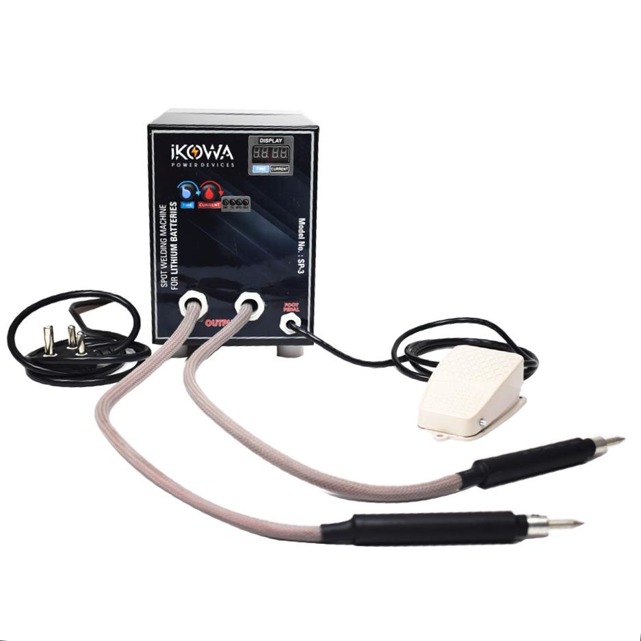 3KVA SP-3 Portable Lithium Cell Spot Welding Machine for Battery Pack - Includes  Double Pen and Pedal