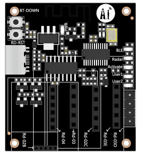 AI-Thinker RD-Kit Radar Test Board