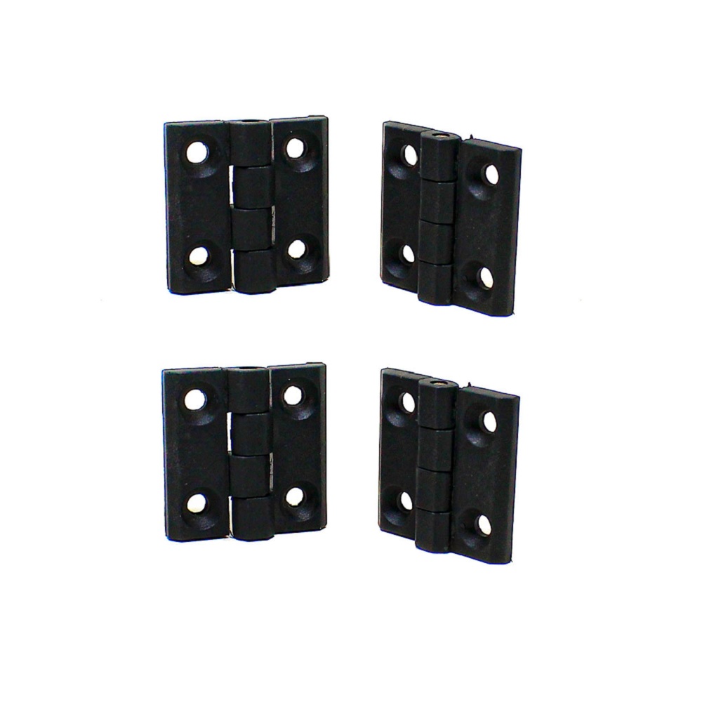 EasyMech Plastic Hinge (30×30) for 20X20 Aluminium Extrusion Profile – 4 pcs