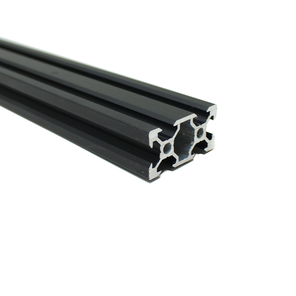 EasyMech 1000 mm 20X40 4 V Slot Aluminium Extrusion Profile (Black)