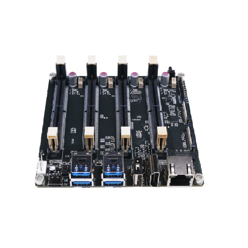 Jetson Mate – NVIDIA Jetson Nano/NX Carrier Board for GPU Cluster and Server