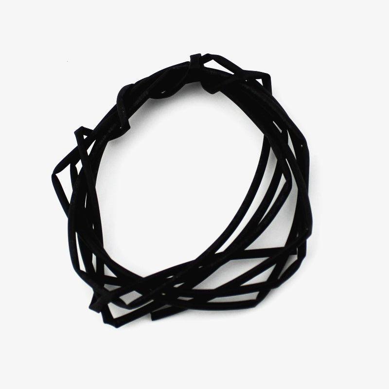 Heat Shrink Sleeve Tube - 1mm Diameter - Black - 1 meter