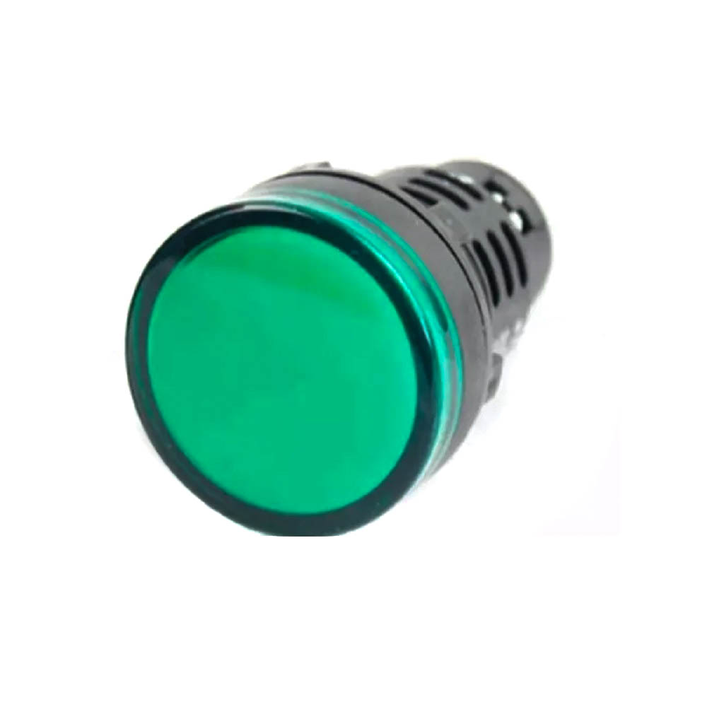 Green AC 220V 30mm AD16-30DS LED Power Pilot Signal Indicator Lamp