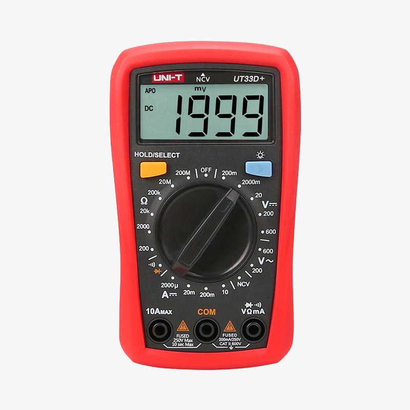 UNI-T UT33D+ Original Palm Size Digital Multimeter
