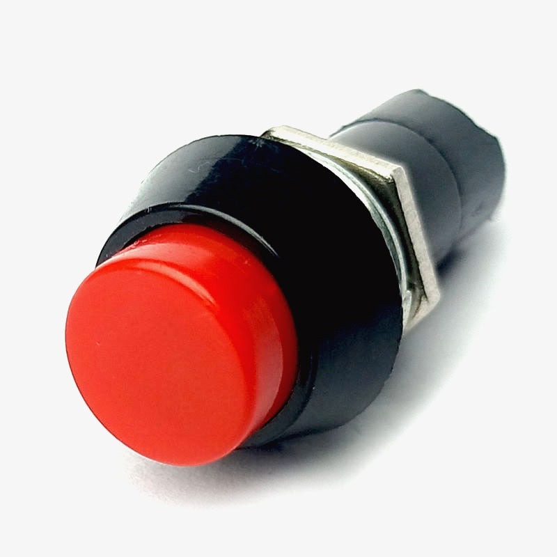 Round Push Rocker Switch - 3A 250V