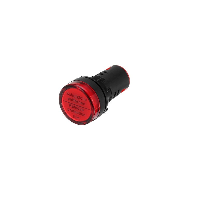 Red AC/DC12V 22mm AD16-22DS LED Power Pilot Signal Light  Indicator