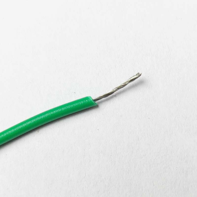 36AWG Multi Strand Wire 14/36 (Green - 1mtr)
