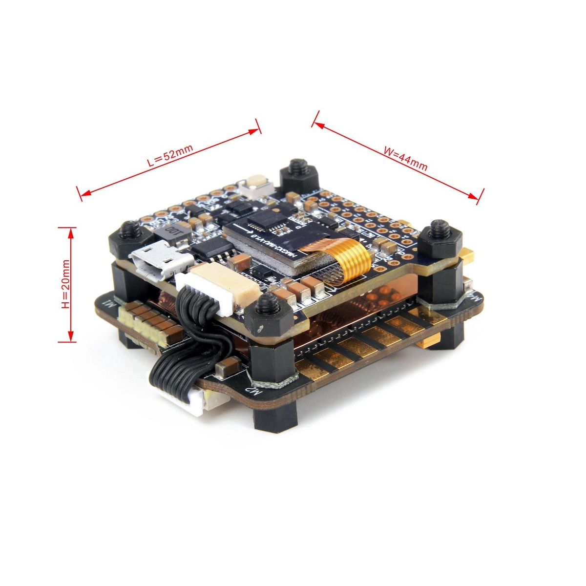 Holybro kakute F7 &amp; amp- tekko 32 Blheli32 4 in 1 ESC stack