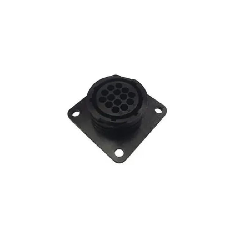 206043-4-CIRCULAR CONNECTOR RECEPTACLE