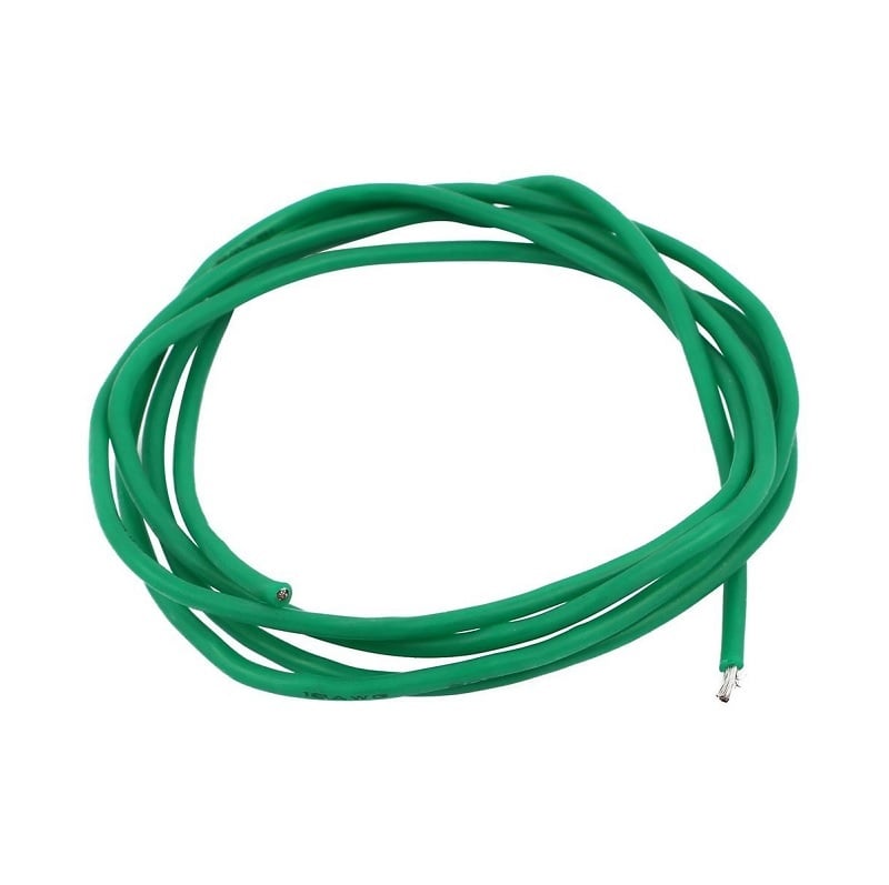 High Quality Ultra Flexible 22AWG Silicone Wire 10 m (Green)