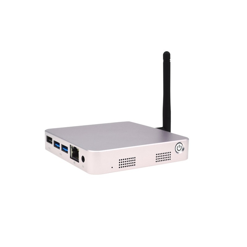 EDATEC CM4 Media Baseboard CM4104000 4GB DDR,120G SSD WiFi/Bluetooth Antenna Silver Color CNC Aluminum Case 8MP Camera