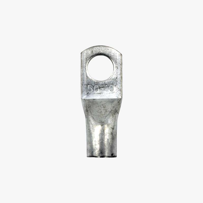 Non-Insulated Copper Tubular Lugs - 50 mm