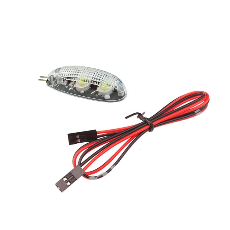 RC FPV Drone Night Navigation LED Lights with  Shell Flight Searchlight 12V/5V white