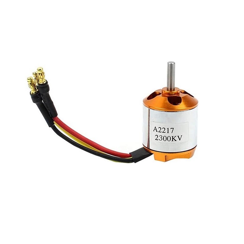 A2217 2300KV RC Brushless Out-runner Motor welded Banana Connector (Male)