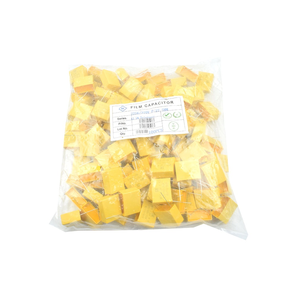 2.2uF 225K 310V Polyester Film Box Capacitor