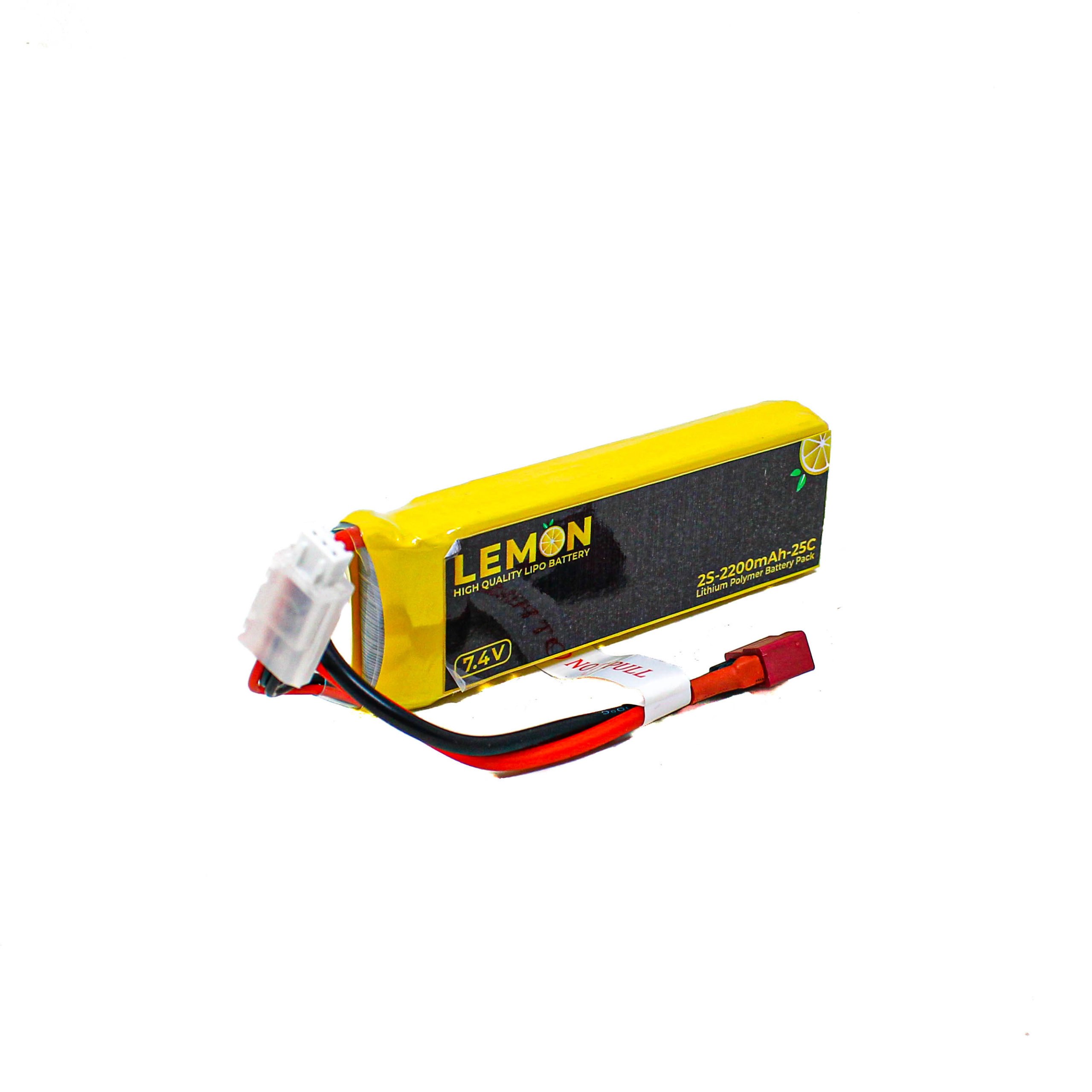 Lemon 2200mAh 2S 25C/50C Lithium Polymer Battery Pack