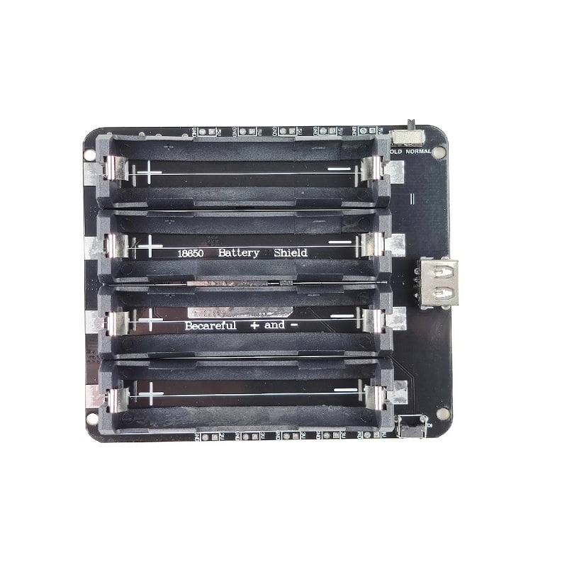 4 x 18650 Lithium Battery Shield V8 V9  for Arduino ESP32 ESP8266 with On-Off Button