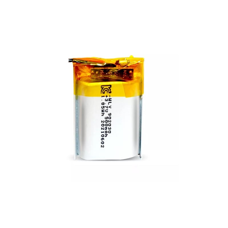 500 mAh 3.7V single cell Rechargeable LiPo Battery