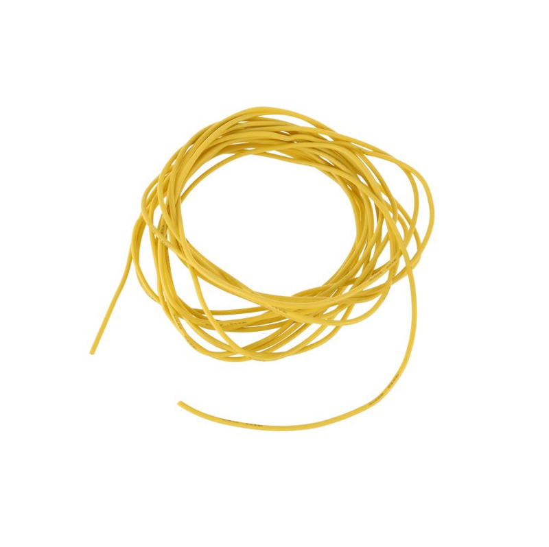 High Quality Ultra Flexible 26AWG Silicone Wire 3M (Yellow)