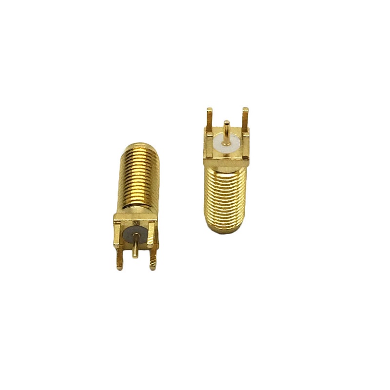 SMA jack (long) Straight PCB Mount