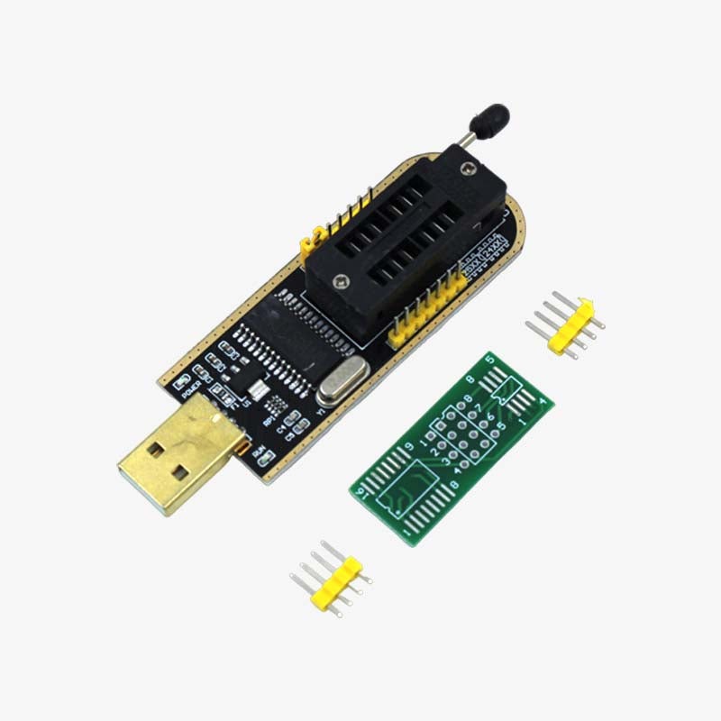 CH341A 24 25 Series EEPROM Flash BIOS USB Programmer with Software &amp; Driver