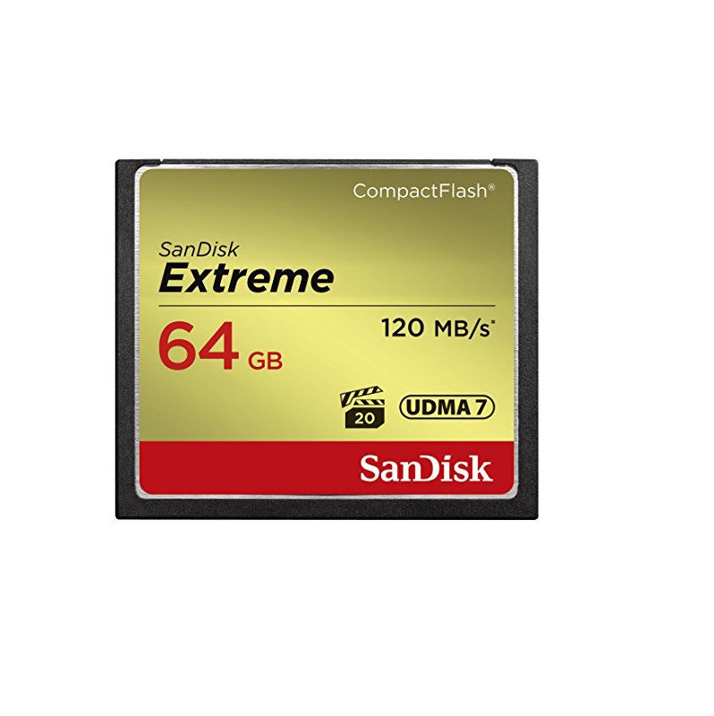 SanDisk Extreme 64GB Compact Flash Memory Card