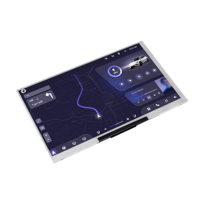 Waveshare 7inch IPS Touch Integrated Display, 1024 × 600, Thin and Light Design with Development accessories