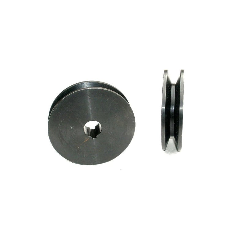 Pulley diameter 58mm, keyway install hole, inner install hole diameter 11mm(suitable install on MY1016Z)