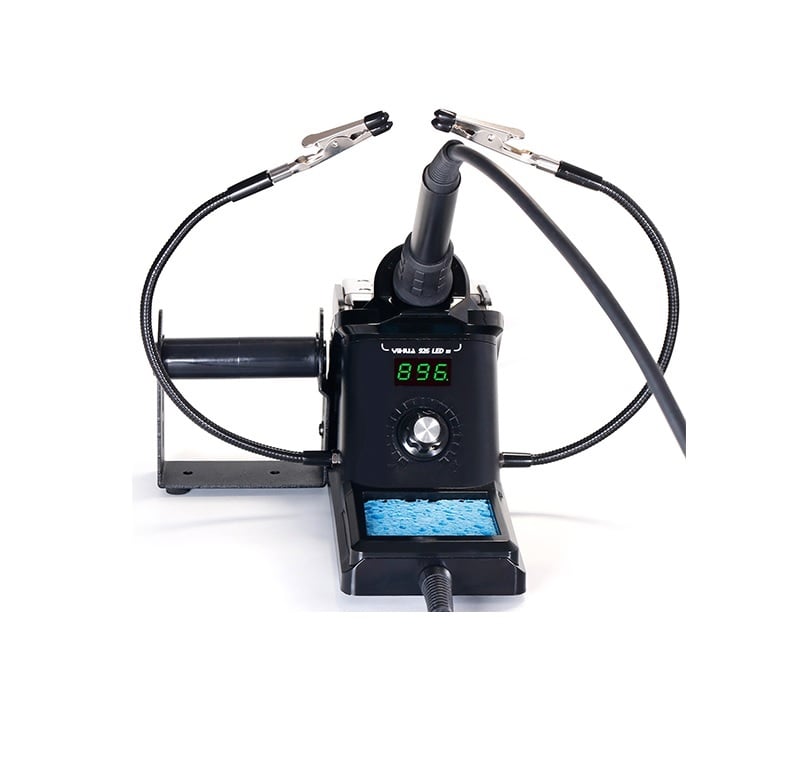 YIHUA 926LED-III 60W digital soldering iron station with 2 helping hands adjustable soldering iron tools