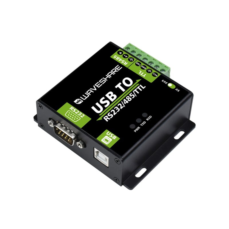 Waveshare CH343G USB TO RS232/485/TTL Interface Converter Industrial Isolation