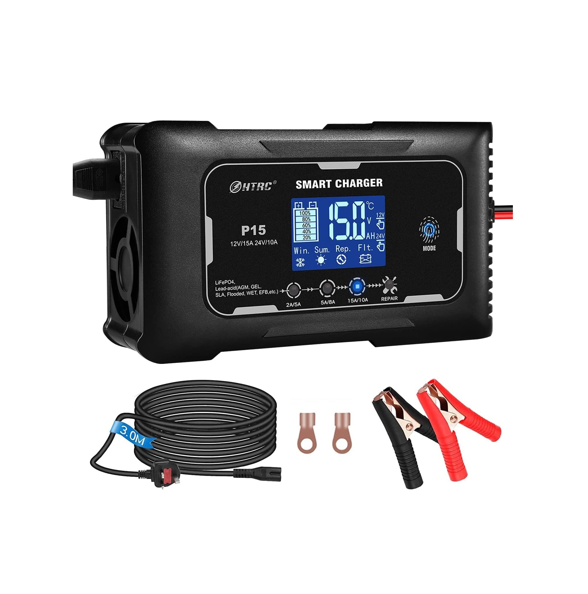 HTRC-P15 Smart Battery Charger