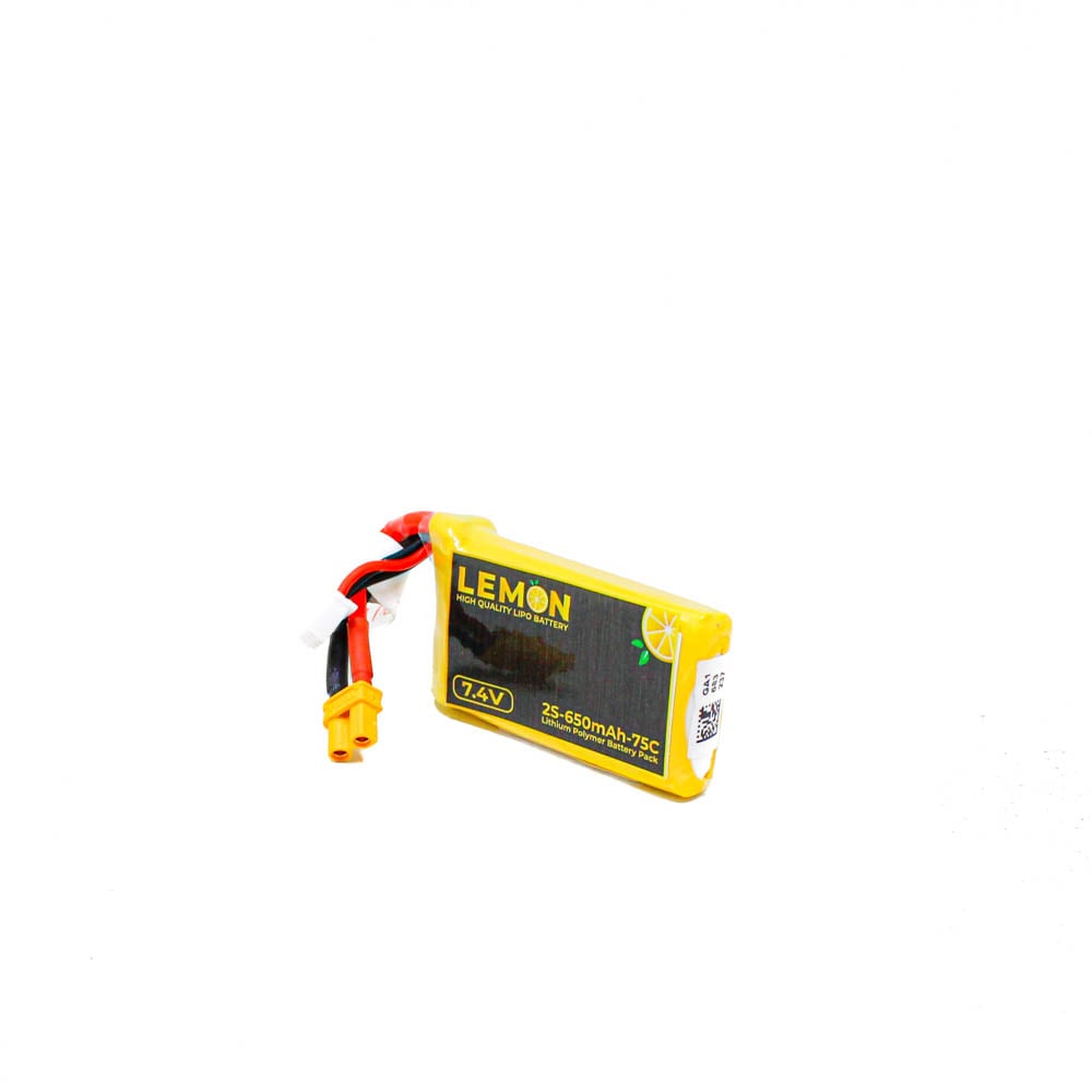 Lemon 650mAh 2S 75C/150C Lithium Polymer Battery Pack