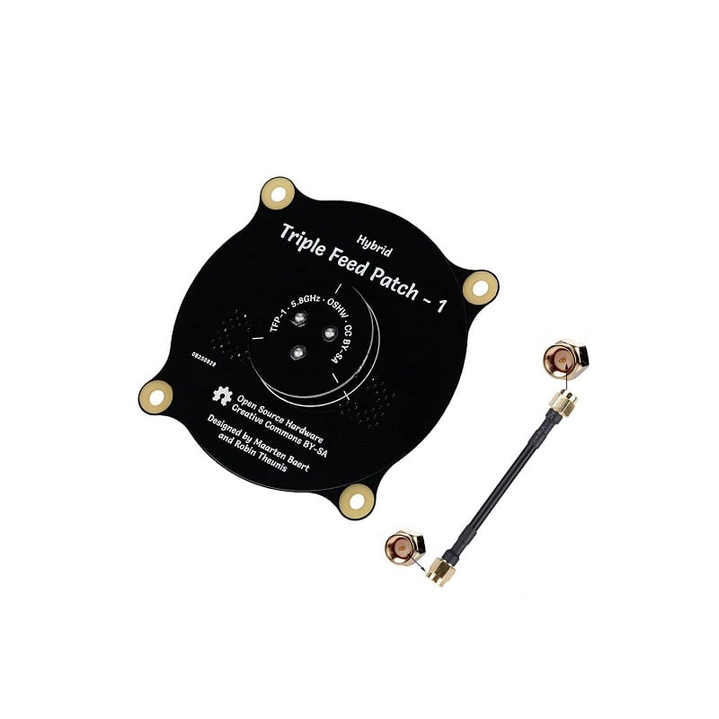 Triple Feed Patch 5.8GHz Antenna SMA
