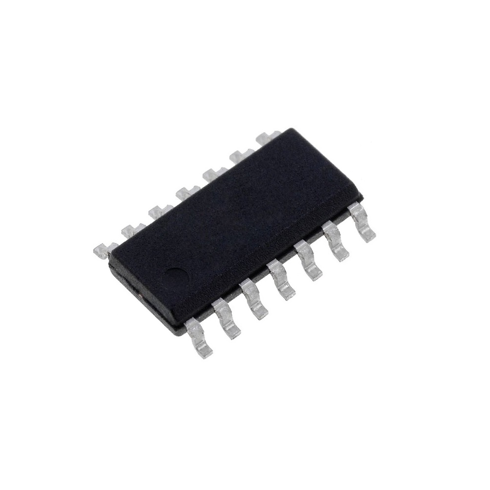 74HC00 Quad 2-Input NAND Gate IC (7400 IC) SMD-14 Package