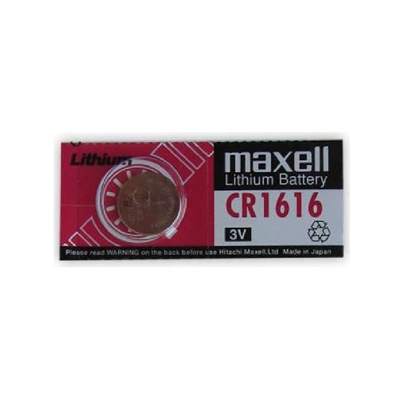 Maxell CR1616 3V Lithium Coin Battery (5 Pieces)