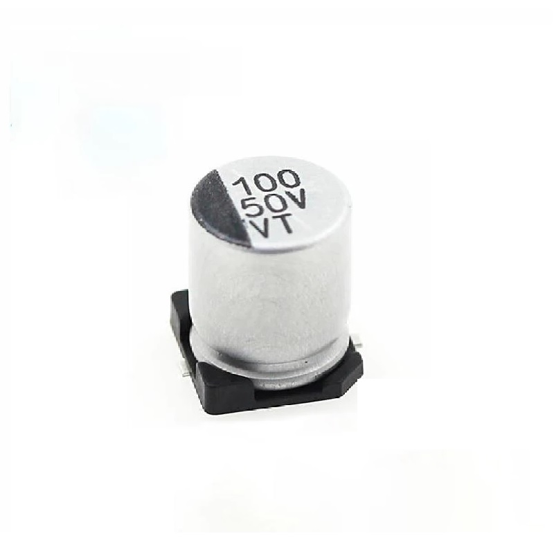 100uF 50V Aluminum Electrolytic Surface Mount Capacitor -(pack of 5)