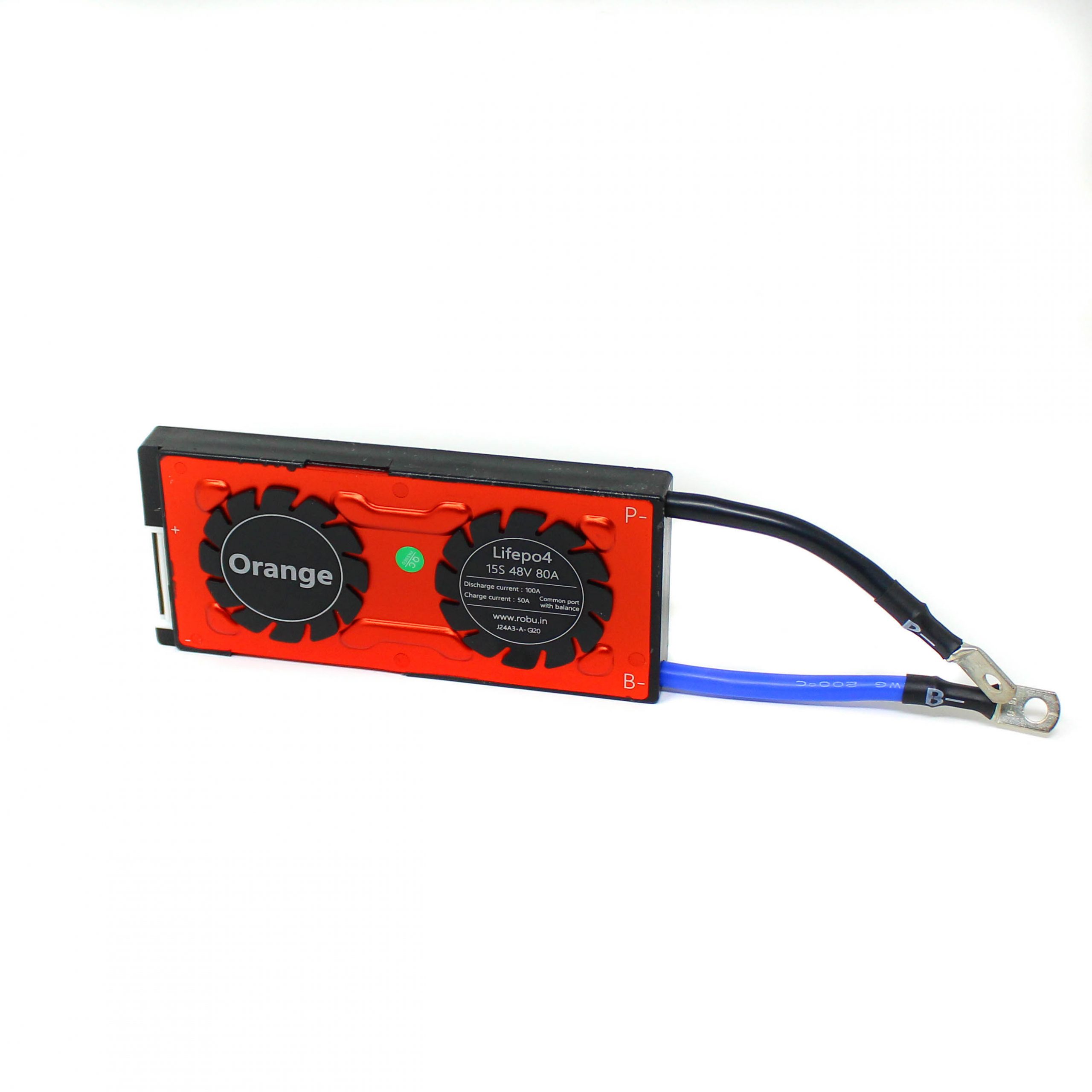 Orange Lifepo4 15S 48V 80A Battery Management System