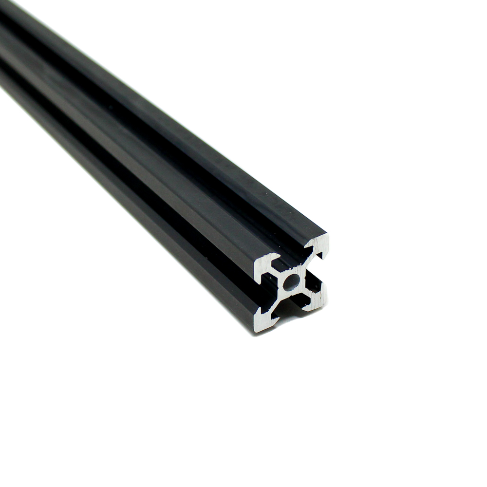 EasyMech 1000 mm 20X20 4 V Slot Aluminium Extrusion Profile (Black)