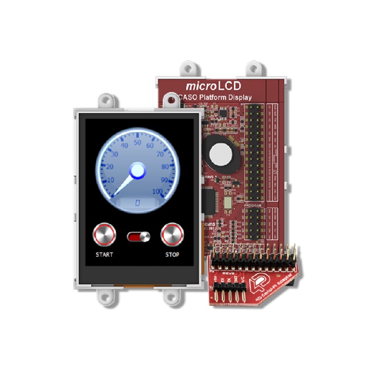 4D System 2.8″ LCD Pack compatible with Raspberry Pi