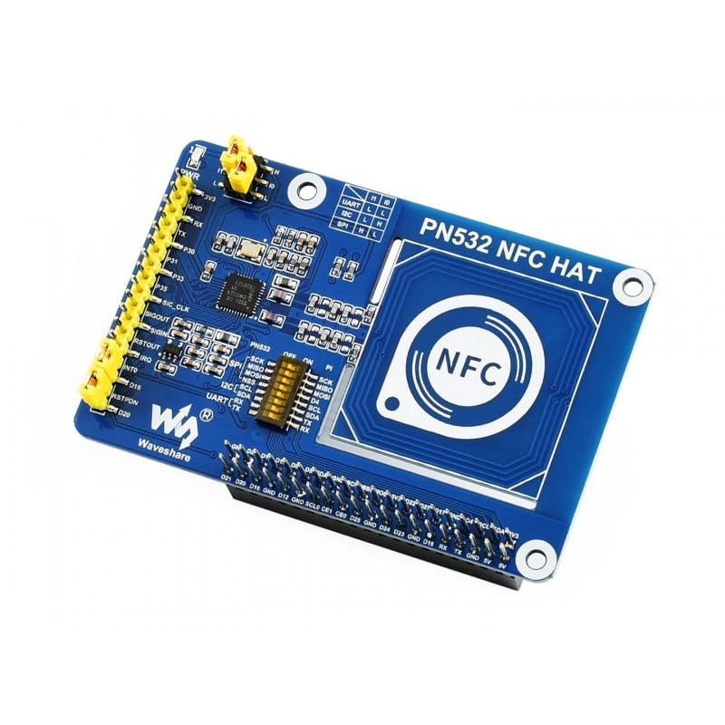 Waveshare PN532 NFC HAT for Raspberry Pi, I2C / SPI / UART