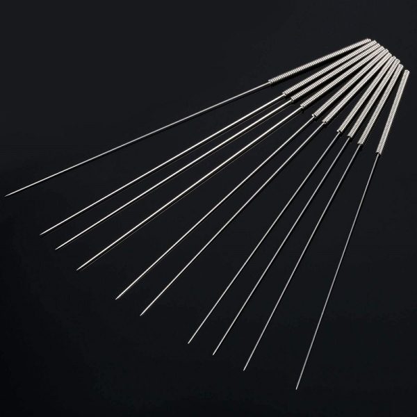0.4mm Stainless Steel Nozzle Cleaning Needle for 3D Printer- (Pack of 10 Pcs)