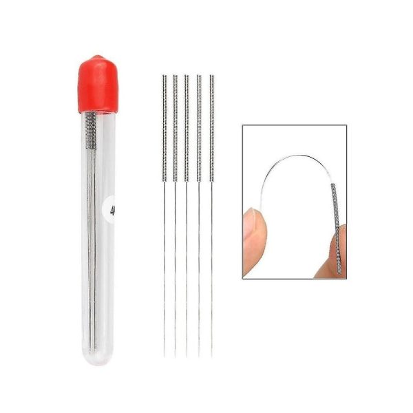 0.4mm Stainless Steel Nozzle Cleaning Needle for 3D Printer- (Pack of 10 Pcs)