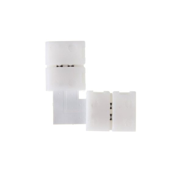 10 mm L shape 2 Pin LED Strip Connector- (Pack of 2)