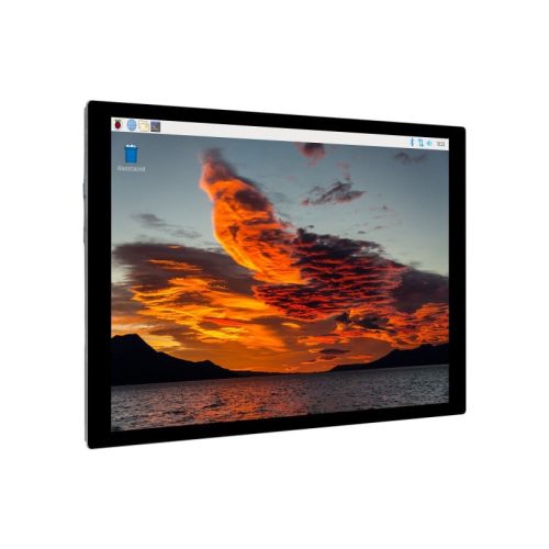 Waveshare 10.1inch Capacitive Touch Display, Optical Bonding Toughened Glass Panel, 1280×800, IPS, HDMI Interface