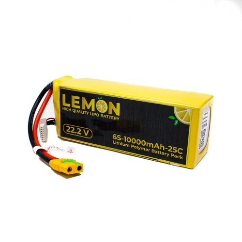 Lemon 10000mAh 6S 25C/50C Lithium Polymer Battery Pack
