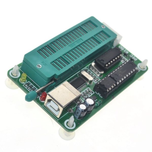 PIC K150 USB Automatic Develop Microcontroller Programmer with ICSP Cable (Body width: 4 mm)
