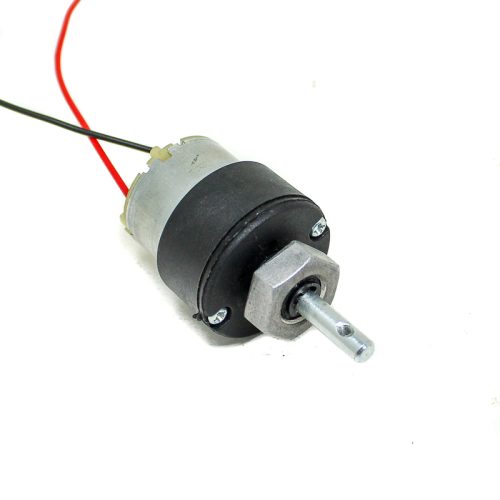 1000RPM 12V LOW NOISE DC MOTOR WITH METAL GEARS – GRADE A