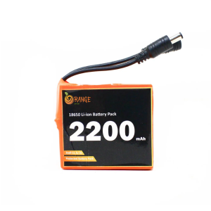 Orange ISR 18650 11.1V 1300mAh 15C 3S1P Li-Ion Battery Pack
